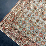 7’ x 10’1 Classic Vintage Rug Copper, Sea Blue & Bronze '4940