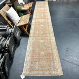 2’6 x 15’8 Classic Vintage Runner Muted Copper, Taupe & Green