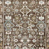 3’2 x 15’2 Classic Vintage Runner Muted Brown, Beige & Denim '5309