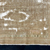 9’ x 13’3 Vintage Rug Camel Beige, Gray, Sage & Denim '4954