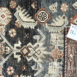 3’6  x 15’6 Classic Antique Runner Muted Black, Gray & Copper '5341