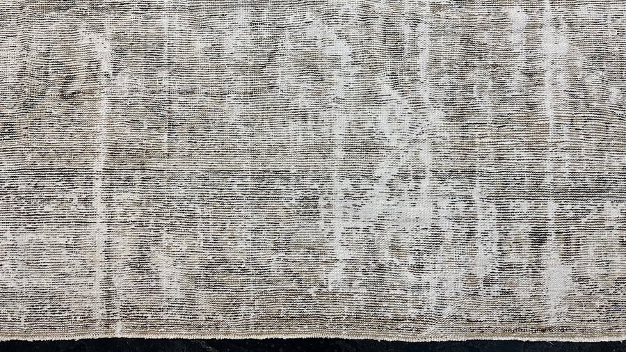 8’11 x 12’6 Classic Antique Rug Muted Gray, Blue + Brown