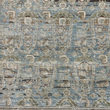 3’7 x 13’ Classic Antique Runner Muted Denim Blue & Gray '5305