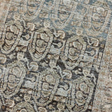 3’7 x 13’ Classic Antique Runner Muted Denim Blue & Gray '5305