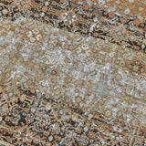 6’1 x 12’8 Classic Antique Runner Muted Copper, Brown, Bone & Denim
