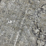 9’5 x 12’9 Classic Antique Rug Muted Black, Sage & Gray '5331