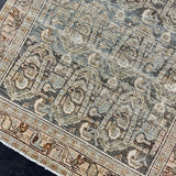 3’7 x 13’ Classic Antique Runner Muted Denim Blue & Gray '5305