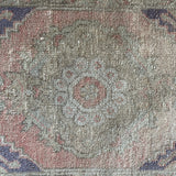 2 x 3 Vintage Oushak 3456