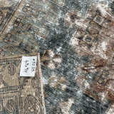4’9 x 9’4 Classic Vintage Rug Muted Denim Blue, Copper & Tan SB '5235
